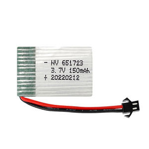 3.7V 150mAh 651723 20C 리포 <span class=keywords><strong>RC</strong></span> 헬리콥터 배터리 - Product Image 5