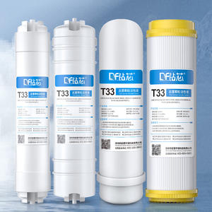 Cartouche de filtre à eau Df T33 de 10 pouces, charbon actif post-filtration pour purificateur d'eau du robinet - Product Image 2