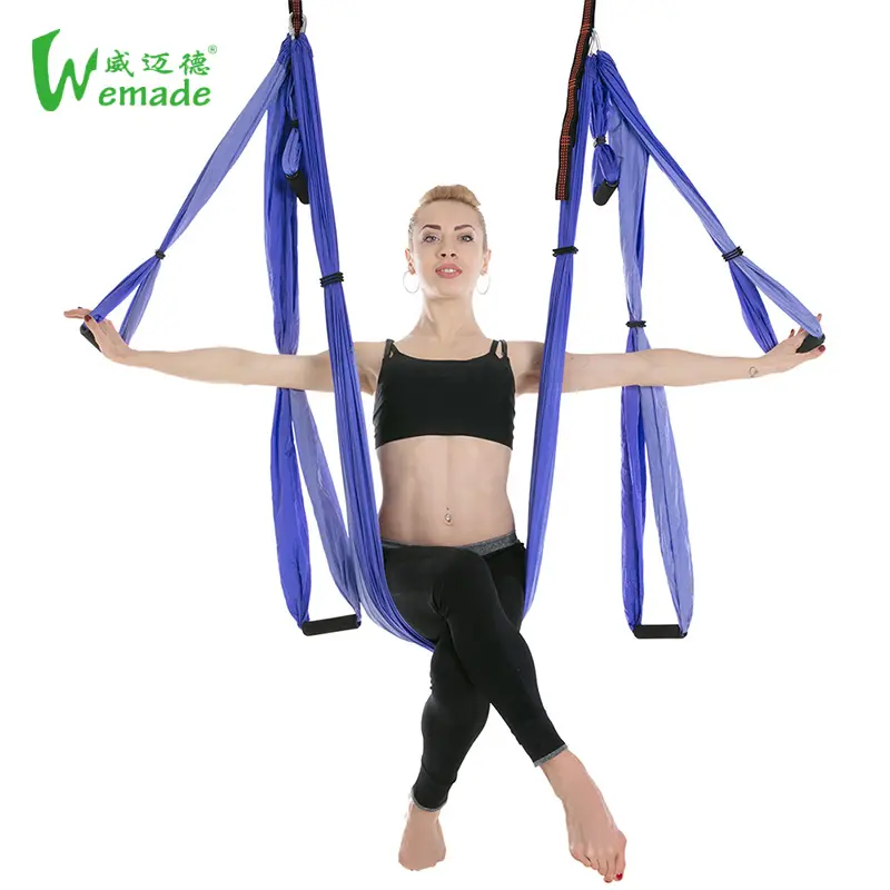 Volare Yoga Amaca Trapezio Sling Kit Antigravità Soffitto Appeso Inversione Strumento