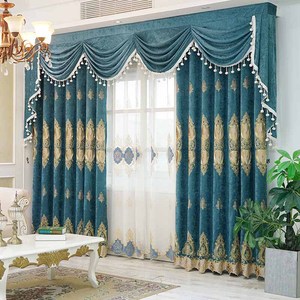 <span class=keywords><strong>Doppio</strong></span> strato tracce oscuranti <span class=keywords><strong>tende</strong></span> di lusso <span class=keywords><strong>con</strong></span> pura tenda a onda 100% in poliestere mantovana <span class=keywords><strong>tende</strong></span> <span class=keywords><strong>per</strong></span> il soggiorno - Product Image 1