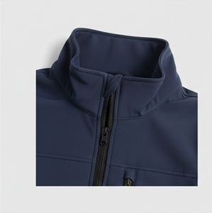 Chaqueta <span class=keywords><strong>Softshell</strong></span> para <span class=keywords><strong>Mujer</strong></span> con Cuello Alto, Cierre de Cremallera, Impermeable y Transpirable, Detalle de Logotipo - Ropa de Abrigo para Otoño/Invierno/Primavera - Product Image 2