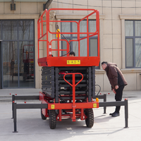 Offre Spéciale élévateur d'échafaudage pour fenêtre propre Mobile manuel homme 1m à 15m électrique hydraulique ciseaux plate-forme Table 150kg 350kg 450kg