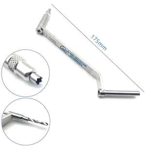 Veterinary orthopedic <b>drill</b> <b>guide</b> Stainless steel bone fixation CE certified surgical tools ISO orthopedic compression - Product Image 5