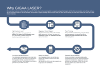 Appareil laser diode GIGAA 980nm 1470nm pour l'élimination des varices, le lifting endolifant et la lipolyse