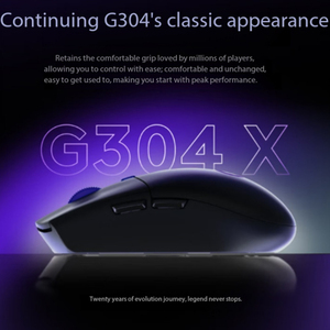 โลจิเทค G304 X LIGHTSPEED รุ่น EH เมาส์เกมมิ่งแบบสองโหมด ดีไซน์น้ำหนักเบา ความหน่วงต่ำ เซ็นเซอร์ 25600 DPI HERO 25K 24GHz USB - Product Image 2