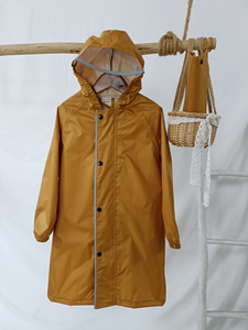 Al Aire Libre impermeable ligero reutilizable a prueba de viento niños niñas Jardín de Infantes Escuela Primaria niños impermeable reflectante seguridad - Product Image 2