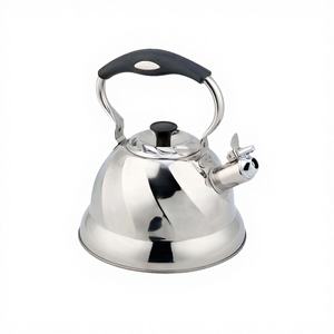 Bouilloire sifflante en acier inoxydable avec poignée en bakélite, design moderne, écologique, origine Guangdong, modèle K051 - Product Image 1