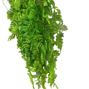 Mur végétal artificiel suspendu 30cm-100cm, herbe persane, décoration de mariage, décoration intérieure - Product Image 5