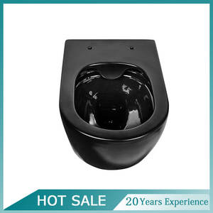 <span class=keywords><strong>WC</strong></span> suspendu monobloc 7O7O en céramique blanche, design moderne, cuvette allongée, siphon en P, certifié ISO9001, garantie 5 ans, idéal <span class=keywords><strong>pour</strong></span> les hôtels - Product Image 4