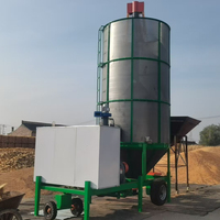 Séchoir mobile pour céréales : riz, blé, maïs – Machine de séchage du paddy pour l'agriculture