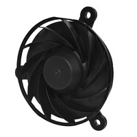 Moteur de ventilateur de refroidissement à roulement à billes réglable DC 12V 0.26A pour système de refroidissement de réfrigérateur avec pales en PBT et support ODM