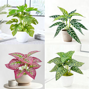 Decoración Delicada y Fresca para Escritorio, Planta Verde Artificial, Hada Pequeña, <span class=keywords><strong>Lirio</strong></span> Calla, Planta en Maceta. Decoración Verde para la Oficina - Product Image 2