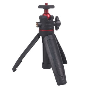 Mini trípode ligero de plástico portátil con bloqueo de perilla para teléfono móvil - Product Image 1