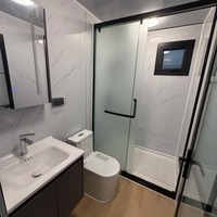 Casa Contenedor Expandible con Estructura de Aluminio, Ligera y Modular, de 20 pies/40 pies, Fácil de Montar, para Espacios Comerciales, Hoteles y Salas de Estar