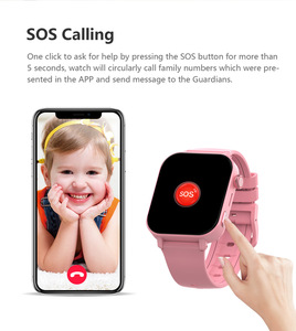 Montre numérique pour enfants 4G GPS <span class=keywords><strong>carte</strong></span> Sim 600mAh montres pour enfants VDF98 étanche SOS téléphone LBS Wifi GPS Tracker 4G montre intelligente pour enfants - Product Image 6