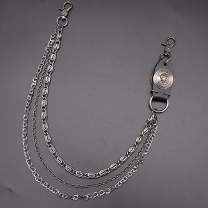 European And American Punk Style Metal Waist <b>Chain</b> Skull Design Unisex Casual Hip Hop Pants <b>Chain</b> Zinc Alloy <b>Trouser</b> <b>Chain</b> - Product Image 6