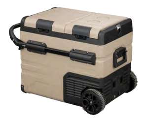 पोर्टेबल 35l cf35 कार कूलर बॉक्स dc 12v/24 vac 220v कंप्रेसर रेफ्रिजरेटर यूएसबी - Product Image 1