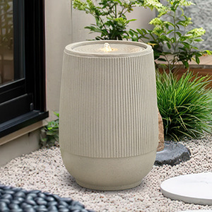 Hiện đại tối giản phòng khách độ ẩm đơn giản sang trọng chảy nước đồ trang trí Nhựa thủ công Fortune nước đài phun nước cảnh quan - Product Image 2