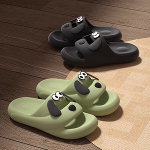 รองเท้าสไตล์ EVA Puppy สำหรับผู้หญิงและผู้ชาย-ใช้ได้ทั้งในบ้าน/นอกบ้านในฤดูร้อน ระบายอากาศได้ดี ป้องกันกลิ่น พื้นรองเท้า PU นุ่ม หนา 1.5 ซม. สำหรับคู่รัก - Product Image 1