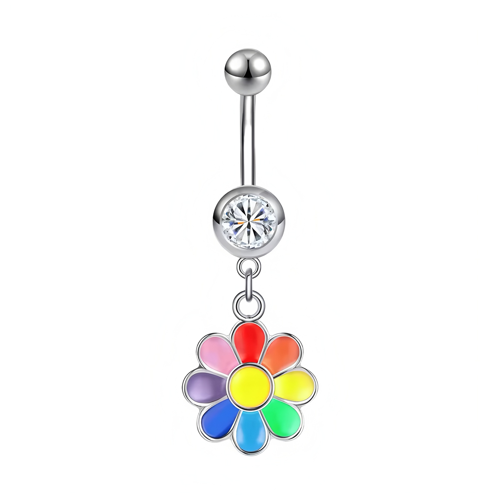 Colorful Flower Shape