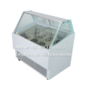 Commercial mini ice cream pop gelato Display freezer fridge Cabinet