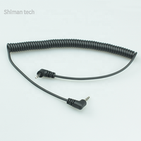 Câble audio de 1/8 pouces à angle droit avec connecteur audio de 3.5mm