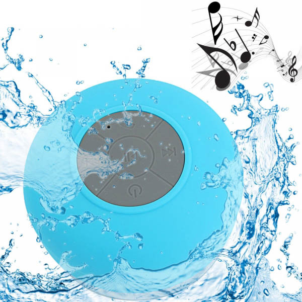 Tiny Portable Waterproof Mini Mushroom Round Home Shower Speaker Wireless Bluetooth Speaker