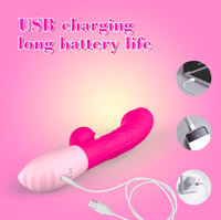 Vibrador de Conejo Realista YLove, de Silicona Segura para el Cuerpo, Estimulador de Clítoris, Juguetes Sexuales Vibratorios para Mujeres