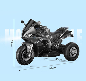 Nouvelle moto électrique à 3 roues pour enfants, tricycle en plastique à batterie, véhicule jouet pour bébé à conduire - Product Image 6