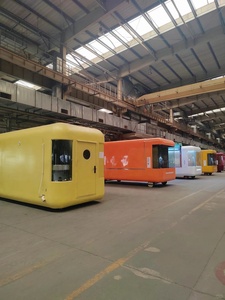 งานฝีมือโลหะแบบกำหนดเอง รถกระเช้าชมวิวในพื้นที่ท่องเที่ยว กระจกพาโนรามา รถขายอาหารเคลื่อนที่ รีสอร์ทบนภูเขา สวนสนุก - Product Image 3