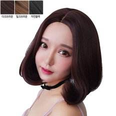 Peluca de bruja bonita y dulce estilo de un solo cabello, cabello brasileño de grado 12A, onda suelta, parte en U, flequillo estirado de 14-22 pulgadas, incluido Mnet - Product Image 1