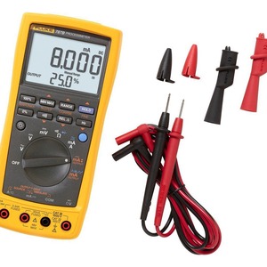 เครื่องวัดกระบวนการ Fluke 787B มัลติมิเตอร์แบบดิจิตอล พร้อมสายทดสอบและหัววัด สำหรับใช้งานในอุตสาหกรรม - Product Image 1