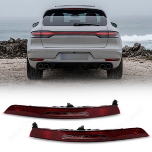 Luces traseras LED de repuesto para Porsche Macan 2014-2021, luces traseras de ABS para especificaciones de EE. UU. - Product Image 1