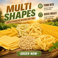 Ligne de traitement de pâtes italiennes de haute qualité Macaroni en acier inoxydable faisant la machine avec composants de noyau de moteur
