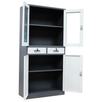 Armoire de classement ignifuge moderne avec tiroirs verrouillables, grandes armoires de classement pour l'école, la maison et le bureau
