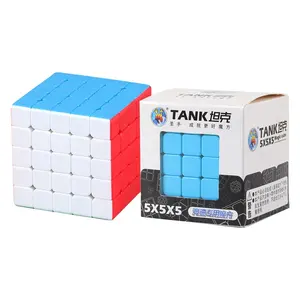 Sengso Hot Selling Toys 5x5x5 Tank Series Magic Cube for kids Educational Puzzle