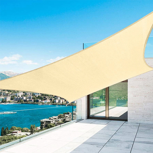Vela de sombra bãi biển không thấm nước tán Sun Shade/100% không thấm nước <span class=keywords><strong>UV</strong></span> bảo vệ bóng râm buồm ngoài trời/lớn buồm Sun Shade 5x5m - Product Image 6