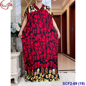 LISAMI Nouvelle Collection – Ensemble Deux Pièces Grande Taille en Rayonne et Coton Imprimé Fleurs avec Foulard pour Femmes Africaines – Nouvelle Grande Taille en Polyester - Product Image 4