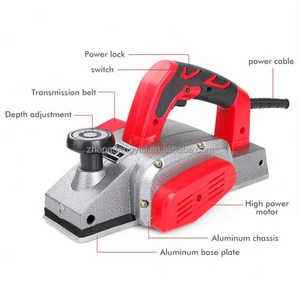 เครื่องไสไม้ไฟฟ้าอเนกประสงค์แบบพกพา 220V สำหรับงานไม้บนโต๊ะในบ้าน พร้อมมอเตอร์หลัก - Product Image 3
