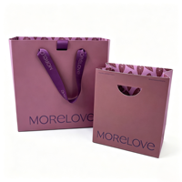Sac cadeau en papier personnalisé pour cosmétiques et bijoux