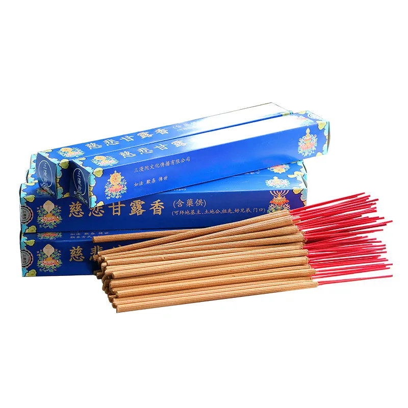 OEM Hot seller Oud Incense with sticks for Hong Kong and Singapore market Vanilla fragrance worship incense sticks Custom LOGO