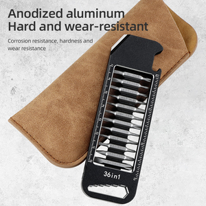 Juego de Destornilladores Magnéticos EDC de Precisión con 36 Puntas de Acero CRV, Empaquetado OEM SURPRISE, Herramienta para Teléfono con Fuente de Alimentación Manual de Aleación de Aluminio - Product Image 6