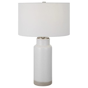 Two-Tone <b>Silver</b> & Brass Modern Minimalist Table <b>Lamp</b> | Sleek Mid-Century Lighting for Hotel Bedroom & Office - Product Image 5
