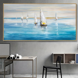 Soggiorno moderno <span class=keywords><strong>cucina</strong></span> gita in barca a vela arte della <span class=keywords><strong>parete</strong></span> decorazione <span class=keywords><strong>per</strong></span> la casa <span class=keywords><strong>Poster</strong></span> stampa <span class=keywords><strong>Poster</strong></span> su tela - Product Image 3