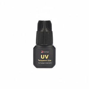 Korean Made Black UV Sensitivity <b>Primer</b> <b>Lash</b> Glue High Humidity Strong Hold Gel for Eyelash Makeup Removal - Product Image 2