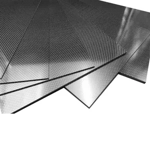 Высококачественные Ламинированные композитные пластины из углеродного волокна 0,5 мм, 1 мм, 2 мм, 3 мм, 5 мм, 6 мм, 10 мм, 3k, лист из углеродного волокна
