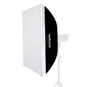 Godox Softbox Rettangolare 60x90cm con Attacco Bowens <span class=keywords><strong>per</strong></span> <span class=keywords><strong>Accessori</strong></span> Studio Fotografico SK400II SL60W - Product Image 1