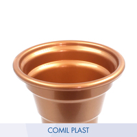 Meilleures ventes : Anneau de remplacement en plastique pour vase, style européen, pour niche, monument, mausolée, crypte, moulé par injection, couleur cuivre