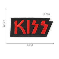 Patchs de luxe en gros pour créateurs, broderies hip-hop et rock, thermocollants en sergé, patchs 3D personnalisés avec logo pour vêtements et chapeaux