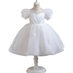 <span class=keywords><strong>Robe</strong></span> <span class=keywords><strong>de</strong></span> soirée mariage dentelle perles tulle bébé fille anniversaire baptême fête - Product Image 5